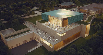 Gilcrease 博物馆揭示了新建筑的概念设计